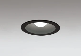 OD262007NCR ダウンライト 埋込穴φ100 ミニクリプトン60W相当 調光・昼白色 拡散配光 枠色：ブラック 調光器別売