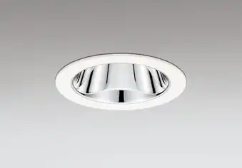 OD361441R 軒下用グレアレスダウンライト φ100 防雨型 白熱灯60W相当 非調光・電球色 枠：オフホワイト