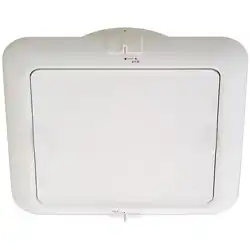 PDK150BWF 一般型差圧式吸気口 天井取付用 150φ 角型フラットメッシュフィルター(防虫・粗塵対策)
