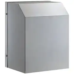 [受注品]PFL100A10MDSP ステンレス製パイプフード 超深型(角型) 100φ FD付 72℃型式 10メッシュ