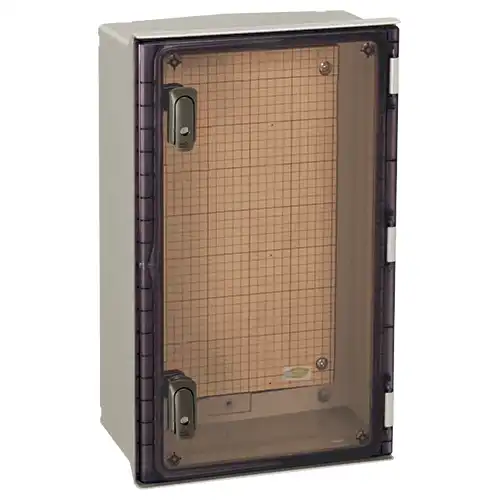 PLS20-44CA PL形プラボックス 透明扉 ヨコ400 タテ400 フカサ200