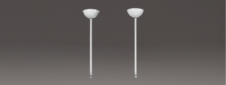 PW-416MK LED非常灯用L1000パイプ吊具オワン形