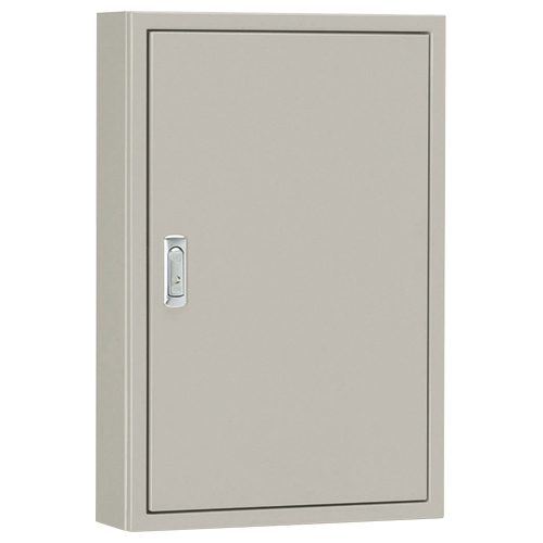 S20-1220-2 盤用キャビネット(露出形)(鉄製基板)(両扉)(外径横1200×縦2000×深さ200)(基板横1120×縦1920)