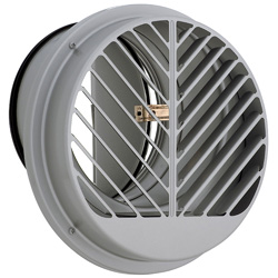 SCG100Y3MDSQBL SUS製グリル BL製品 100φ 厚型斜めガラリFD付 120℃型式 3メッシュ