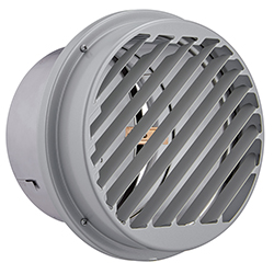 SG150NR5MDSP 厚型グリル 斜めガラリ 右吹き 防火ダンパー 網サイズ5メッシュ 72℃型式