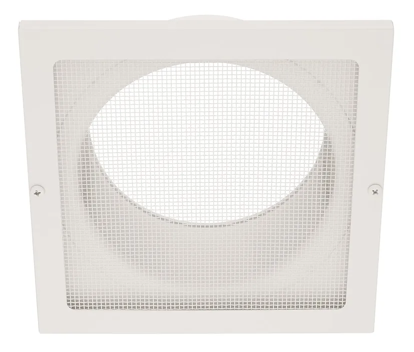 SKW100BTW5M SKW-BTW10M 屋外用製品 ステンレス製 軒天井用 薄型グリル（角型） φ100 網サイズ5メッシュ