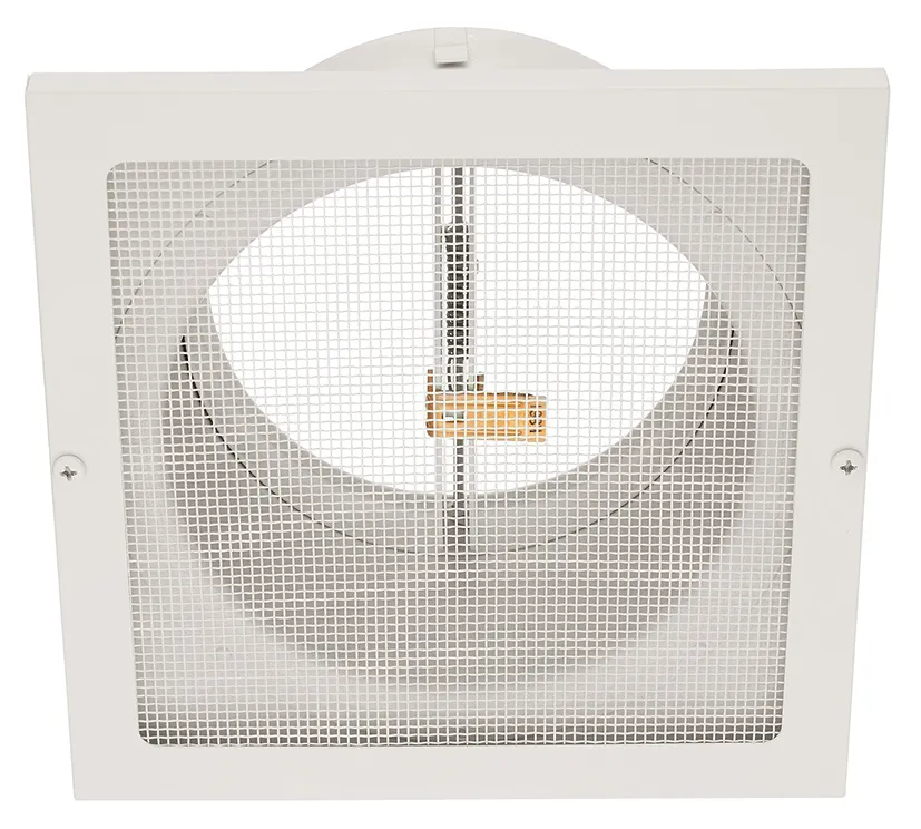 SKW150BTW3MDSP SKW-BTW10MDSP 屋外用製品 ステンレス製 軒天井用 薄型グリル（角型） φ150 網サイズ3メッシュ 防火ダンパー72℃