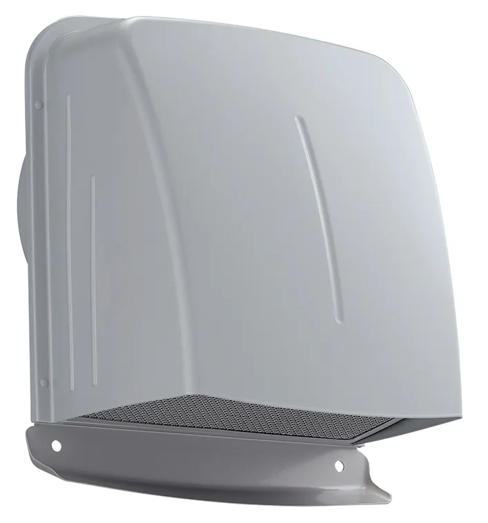 SPFW175C5MDSP SPFW-C10MDSP 屋外用製品 ステンレス製 深型フード(角型) 175φ 網サイズ5メッシュ 防火ダンパー72℃型式