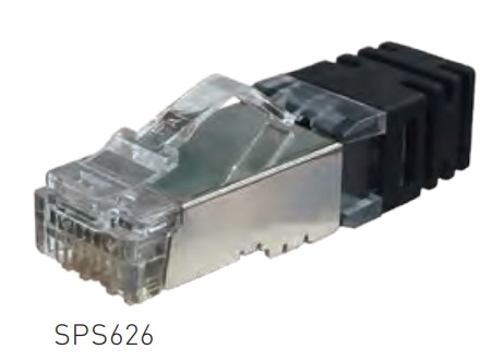 SPS626-C cat6モジュラープラグ(カテ6)100個入