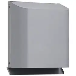 [受注品]SPSF175A10MDSP ステンレス製パイプフード 超深型(耐雨タイプ) 175φ FD付 72℃型式 10メッシュ