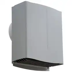 SSFG150B5MDSP ステンレス製防音フード 横ガラリ 150φ FD付 72℃型式 5メッシュ