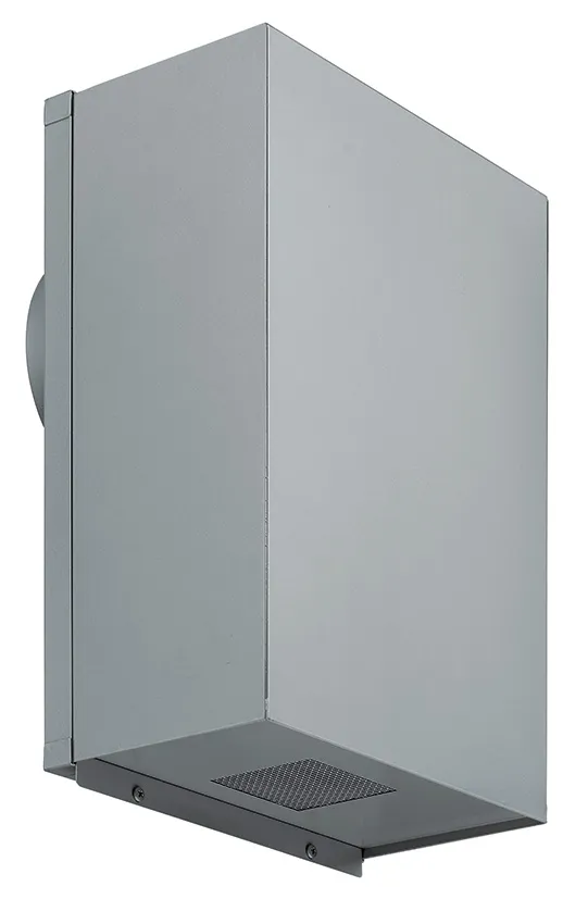 [受注品] SSHP150A10M 防音製品 ステンレス製防音フード（給気専用超深型フード） 150φ 網サイズ10メッシュ