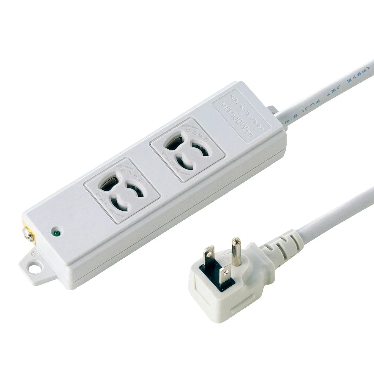 工事物件タップ（2個口・1m） TAP-K2L-1