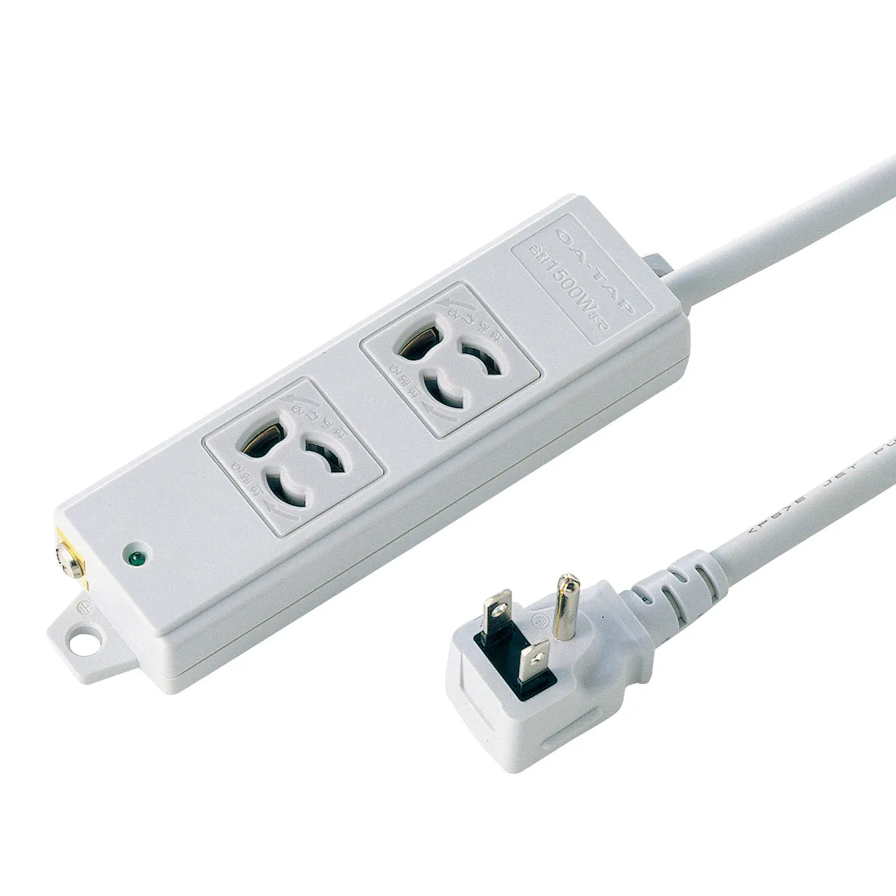 工事物件タップ（2個口・5m） TAP-KE2L-5