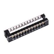 TBE-1010 【TBE】固定式端子台(経済形) 10P 定格適合電線平方mm38