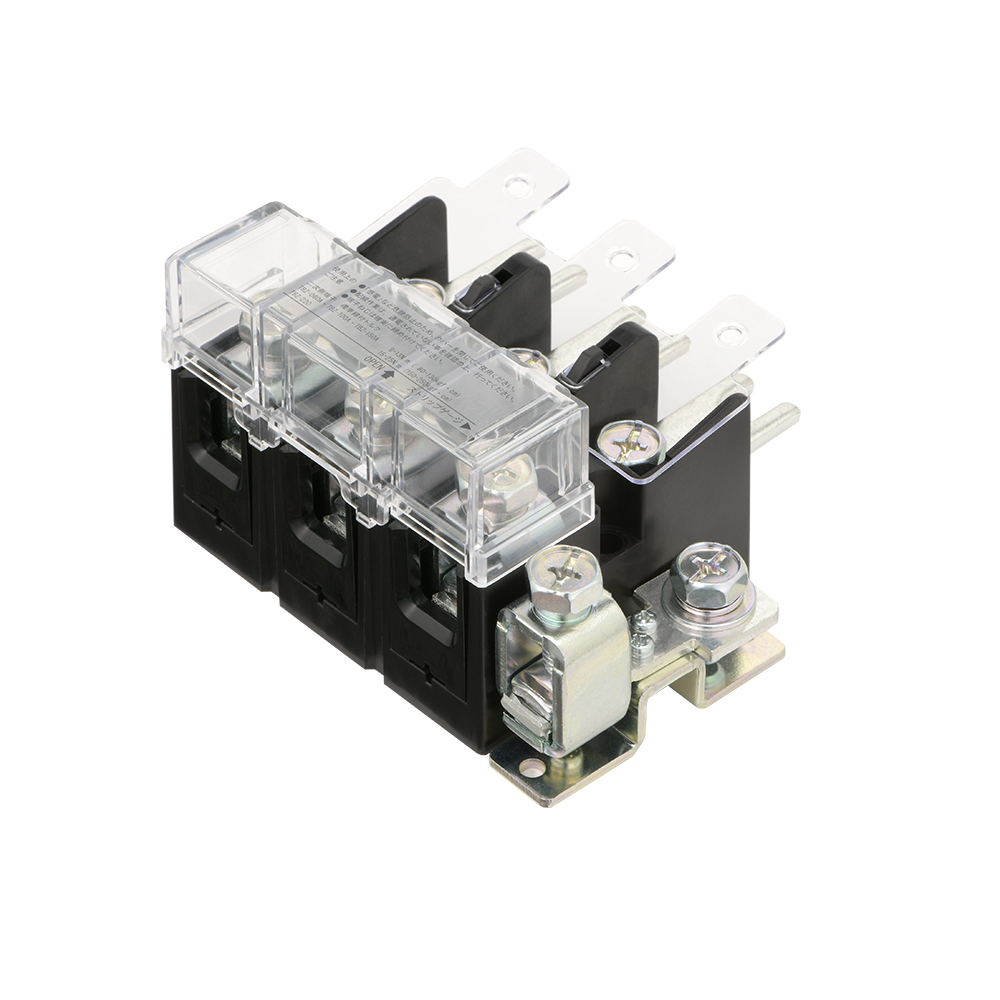 TBZ-063AE 【TBZ-A】ブレーカ用端子台(リペア端子形) 3P＋1(E) 定格通電電流60A
