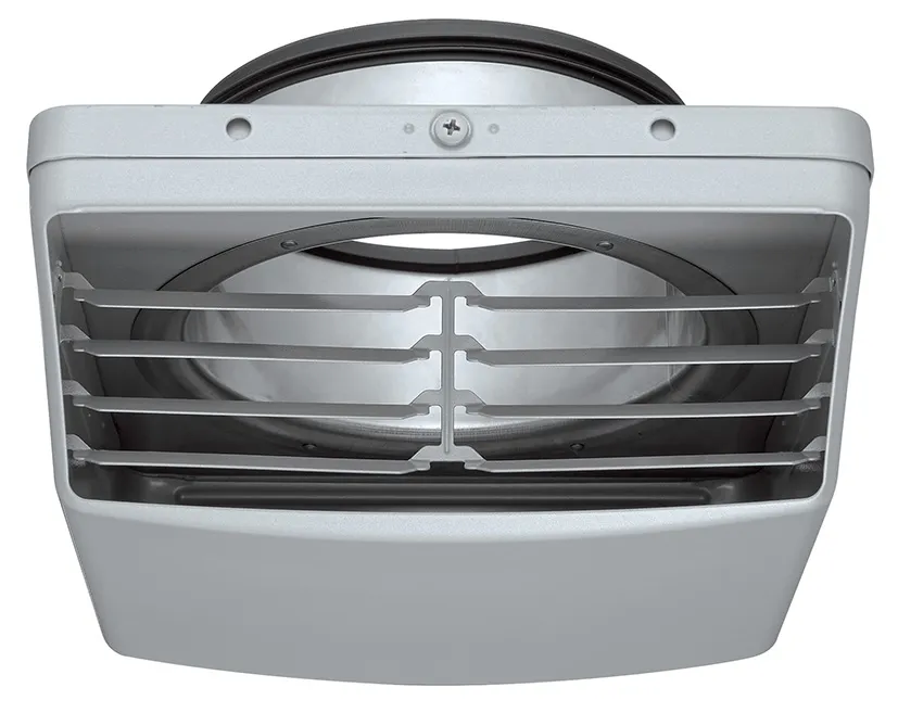TDCG100A3M 屋外用製品 ステンレス製 軒天井用 角型カバー付（結露対策） 横ガラリ