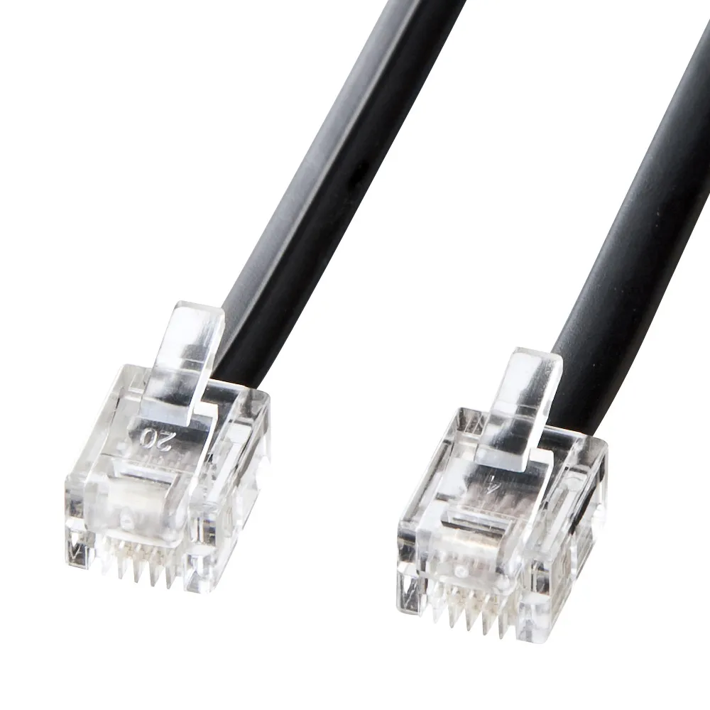 モジュラーケーブル（黒） TEL-N1-1BKN2