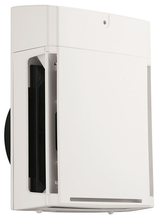 受注品(約2-5週間) 給気電動シャッター フラットカバー 壁・天井取付用 メッシュフィルター(防虫・粗塵対策)