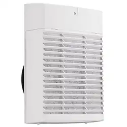 受注品(約2-5週間) 給気電動シャッター ガラリカバー 壁・天井取付用 不織布フィルター(粗塵・花粉対策)