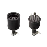 WA3430 接地3P30A防水ゴムコードコネクタ(圧着端子付)