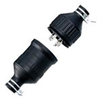 WA5420K 接地3P20A引掛防水ゴムコードコネクタ