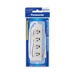 WCH2434HP OAタップ(接地15A抜け止め形)(4コ口・グレー)(3Mコード付)(マグネット付)/プラスチック個装