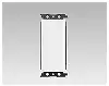 WDG4401(WW) WIDE i スイッチプレート用ブランクチップL