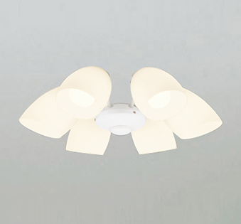 WF805PR LEDシーリングファン 光色切替（電球色-昼白色） ６畳まで ランプ（NO.245B別梱)