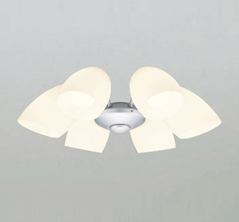 WF807PR LEDシーリングファン 光色切替（電球色-昼白色） ８畳まで ランプ（NO.245B別梱)