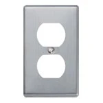 WF9631K ステンレス埋込ダブルコンセントプレート