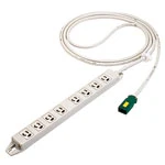 WFA6658HG ハーネス用OAタップ(キャブタイヤケーブル付)接地2P15A125V抜け止め8コ口5Mグレー