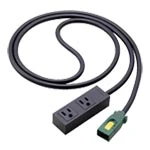 WFS6552MB EASYワイヤリング分岐ケーブル方式ハーネス用S-OAタップ（接地2P15A）（2コ口）(マットブラック)（5M）