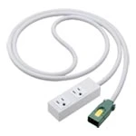 WFS6552MW EASYワイヤリング分岐ケーブル方式ハーネス用S-OAタップ（接地2P15A）（2コ口）（マットホワイト）（5M）