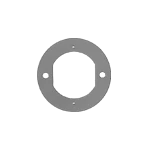WG9101 引掛埋込ローゼット取付方向調節金具