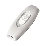 WH5403H ベター3A中間スイッチ(平形コード用)(グレー)