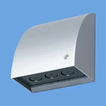 WJ4613S スマート防雨形ジョイントボックス（ノックアウトG22〈φ27〉×3）（ホワイトシルバー）