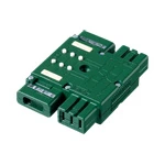 WJ5293G ジョイントボックス(結線完了確認機能付)(3心・ハーネス2分岐・送り付)(グリーン)