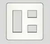 WJE-32 コンセントプレート(WJEシリーズ) 2連用