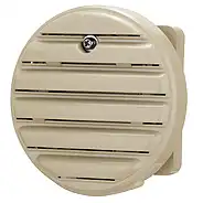 WLP-12 丸形防水ルーバー 換気面積cm222 適用プラボックスPL20用