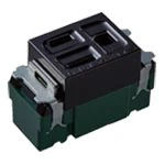 WN1101B 埋込接地コンセント(ブラック)