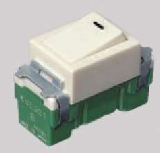 WN5001 表示無し片切スイッチ ネーム無し