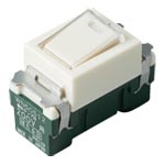 WN50512 フルカラー 埋込ほたるスイッチB(片切)(ネーム付)