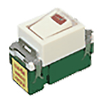 WN52412　パイロッチスイッチ 0.5A 片切 ネーム付
