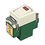WN52422　パイロッチスイッチ 0.5A 3路 ネーム付