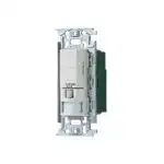 WN5640K フルカラー [壁取付]熱線センサ付自動スイッチ(親器)(検知後連続動作時間約10秒 - 30分可変形)(明るさセンサ・手動スイッチ付