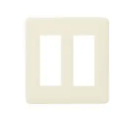 WN6206WK フルカラー腰高ワンタッチモダンプレート 6コ用(ミルキーホワイト)