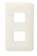 WN6702W 在庫あり)簡易耐火用モダンプレート2コ用(ミルキーホワイト)