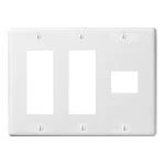 WN7507SWK クラシックシリーズ新金属コンセントプレート(7コ用)(ホワイト)