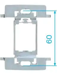WNH3911 ホテルミニタテプレート用取付枠(1コ用)